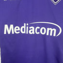 Camisa Pronta Entrega Fiorentina Home 2024/25 - Kappa Torcedor Masculina - Roxa/Branca