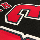Camisa Regata NBA Chicago Bulls Pippen N°33 - Preta/Vermelha