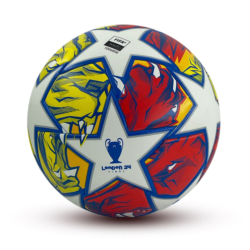 Bola UEFA Champions League 2023/24 - Adidas Campo - Vermelha/Amarela