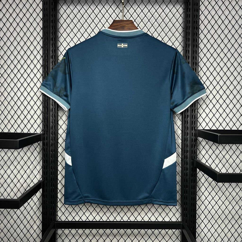 Camisa Olympique Marseille Away 2024/25 - Puma Torcedor Masculina - Azul/Dourada