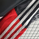 Jaqueta Corta Vento Flamengo Adidas - Vermelha/Preta