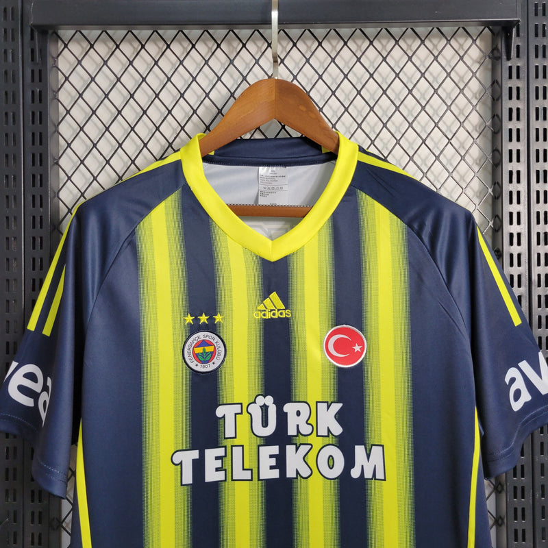 Camisa Fenerbahce Home 2013/14 - Adidas Retrô Masculina - Azul/Amarela