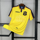 Camisa Seleção Escócia Away 1996\98 - Umbro Retrô Masculina - Amarela/Preta