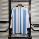 Camisa Manga Longa Seleção Argentina Home 2022/23 - Adidas Torcedor Masculina - Azul/Branca