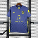 Camisa Pronta Entrega Atlético de Madrid Away 2025/26 - Nike Torcedor Masculina - Azul/Amarela