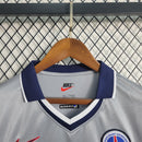 Camisa PSG Away 2000 - Nike Retrô Masculina - Cinza/Branca