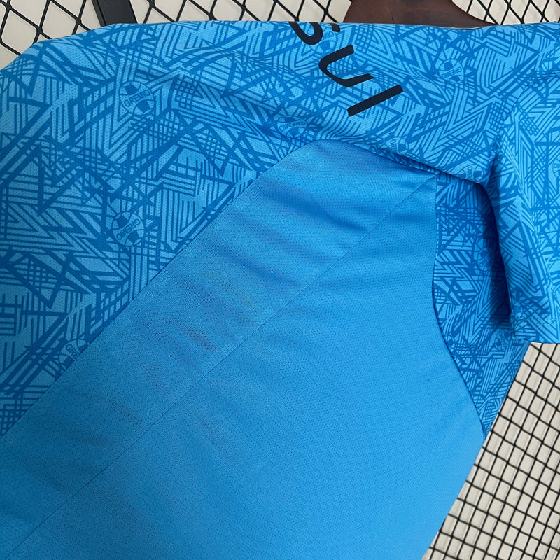 Camisa Grêmio Goleiro 2024/25 - Umbro Torcedor Masculina - Azul