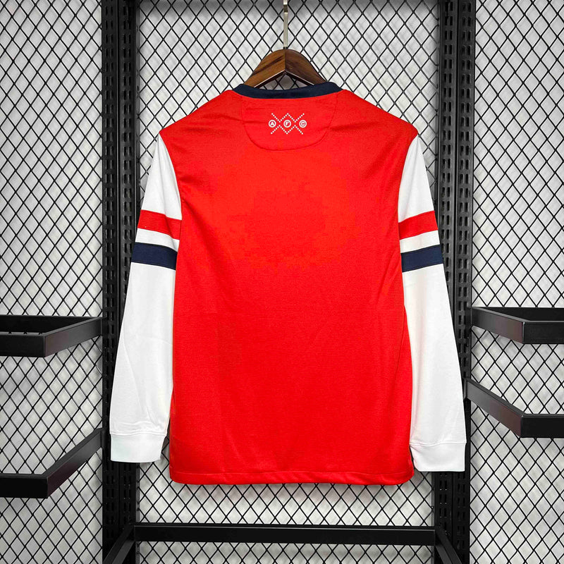 Camisa Manga Longa Arsenal Home 2012/13 - Nike Retrô Masculina - Vermelha/Branca