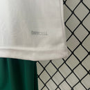 Conjunto Kit Infantil Palmeiras Away 2024/25 - Puma Torcedor - Branca/Verde