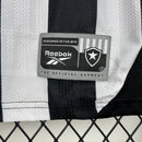 Camisa Pronta Entrega Botafogo Home 2025/26 - Reebok Torcedor Masculina - Preta/Branca