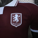 Camisa Aston Villa Home 2026/27 - Adidas Jogador Masculina - Bordo/Azul