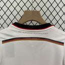 Conjunto Kit Infantil Seleção Alemanha Home 2014/15 - Adidas Retrô - Branca/Vermelha