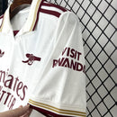 Camisa Pronta Entrega Arsenal Edição Especial 2025/26 - Adidas Torcedor Masculina - Branca/Bordo