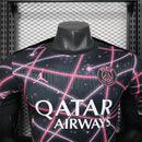 Camisa PSG Treino 2025/26 - Jordan Jogador Masculina - Preta/Rosa