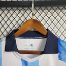 Camisa Real Sociedad Home 2023/24 - Torcedor Masculina - Branca/Azul