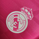 Camisa Real Madrid Away 2014/15 - Adidas Retrô Masculina - Rosa/Branca
