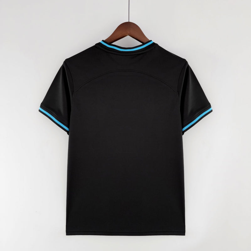 Camisa Seleção Brasil Edição Especial 2022 - Nike Torcedor Masculina - Preta/Azul