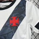 Conjunto Kit Infantil Vasco da Gama Away 2026/27 - Nike Torcedor - Branca/Preta