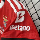 Conjunto Kit Infantil Benfica Home 2025/26 - Adidas Torcedor - Vermelha/Branca