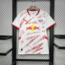 Camisa Pronta Entrega Red Bull Leipzig Home 2024/25 - Puma Torcedor Masculina - Branca/Vermelha