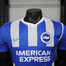 Camisa Brigthon Home 2025/26 - Nike Jogador Masculina - Branca/Azul