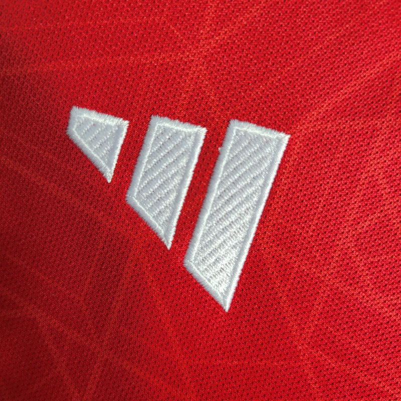 Camisa Manchester United Home 2023/24 - Adidas Torcedor Masculina - Vermelha