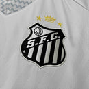 Camisa Pronta Entrega Santos Home 2025/26 - Umbro Torcedor Masculina - Branca/Preta