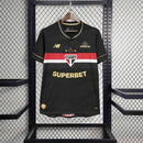 Camisa São Paulo Third 2025/26 - New Balance Torcedor Masculina - Preta/Vermelha