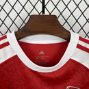 Conjunto Kit Infantil Arsenal Home 2025/26 - Adidas Torcedor - Vermelha/Branca