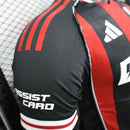 Camisa River Plate Away 2025/26 - Adidas Jogador Masculina - Preta/Vermelha