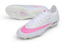Chuteira Campo Nike Mercurial CR7 Vapor 17 Elite - Branca/Rosa