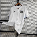 Camisa Pronta Entrega Santos Home 2024/25 - Umbro Torcedor Masculina - Branca/Preta