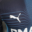 Camisa Olympique de Marseille Away 2025/26 - Puma Jogador Masculina - Preta/Azul