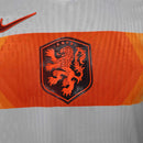 Camisa Seleção Holanda Away 2026/27 - Nike Jogador Masculina - Branca/Laranja