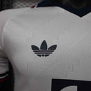 Camisa Bayern de Munique Away 2026/27 - Adidas Jogador Masculina - Branca/Azul