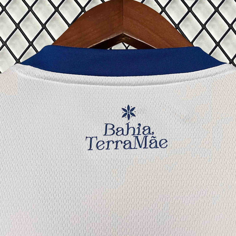 Camisa Bahia Home 2025/26 - Puma Torcedor Masculina - Branca/Azul