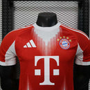 Camisa Bayern de Munique Home 2026/27 - Adidas Jogador Masculina - Vermelha/Branca