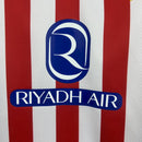 Conjunto Kit Infantil Atlético de Madrid Home 2025/26 - Nike Torcedor - Branca/Vermelha