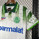 Camisa Palmeiras Away 1996 - Rebook Retrô Masculina - Branca/Verde