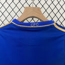 Conjunto Kit Infantil Chelsea Home 2012/13 - Adidas Retrô - Azul/Dourada