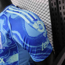 Camisa Tigres Away 2025/26 - Adidas Jogador Masculina - Azul/Branca
