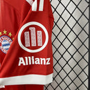Camisa Bayern Munique Home 2025/26 - Adidas Torcedor Masculina - Vermelha/Branca