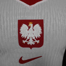 Camisa Seleção Polônia Home 2026/27 - Nike Jogador Masculina - Branca/Vermelha