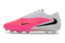 Chuteira Campo Nike Phantom GX lll Elite - Branca/Rosa