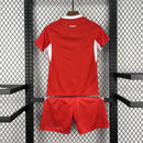 Conjunto Kit Infantil Seleção Suíça Home 2026/27 - Puma Torcedor - Vermelha/Branca