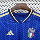 Camisa Seleção Itália Home 2026/27 - Adidas Torcedor Masculina - Azul/Dourada