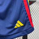 Conjunto Kit Infantil Seleção Espanha Home 2026/27 - Adidas Torcedor - Vermelha/Azul