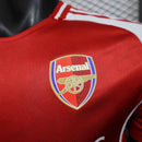 Camisa Arsenal Home 2025/26 - Adidas Jogador Masculina - Vermelha/Branca