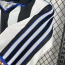 Camisa Newcastle Home 1999/00 - Adidas Retrô Masculina - Preta/Branca