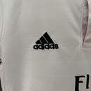 Conjunto Kit Infantil Real Madrid Home 2014/15 - Adidas Retrô - Branca/Preta